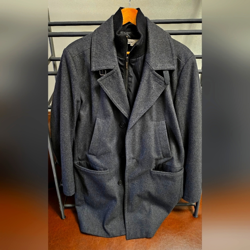 Kenneth Cole New York MENS M (38-40) Wool Coat